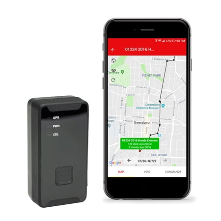 Logistimatics Micro-420 4G Verizon GPS Tracker for Vehicles, Cars, and Assets - GPS