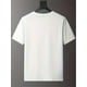 thumbnail image 3 of Camiseta informal de cuello redondo para hombre con estampado geométrico: algodón ligero y cómodo para verano, manga corta, esencial para el tiempo libre., 3 of 7