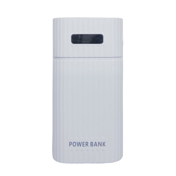 Estuche Exterior para Cargador Batería 18650/18700/20700/21700 Adaptador Entrada 2/3 Puertos Con Linterna LED Haga Su Propia Externa Teléfonos IPhone Y Android