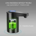 thumbnail image 6 of JWshufel USB Charging Automatic Water Bottle Pump for Home Office School Portable Rechargeable Water Dispenser with Food Grade Hose and ABS Plastic for Easy Water Extraction 10x15cm 5W, 6 of 8