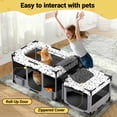 thumbnail image 4 of Corral Para Mascotas DESELL Portátil con Tubos de PVC Reforzado para Gatos, 4 of 9