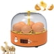 thumbnail image 1 of Incubadora de Huevos para Pollitos con Indicador de Humedad - Incubadoras para 6 Huevos con Volteo Automático - Incubadoras con Control de Temperatura y Humedad para, 1 of 7