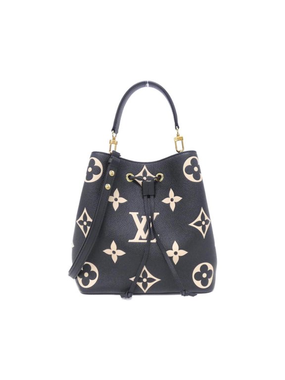 Pre-Owned Louis Vuitton Bicolor Monogram Empreinte Neo Noe MM M45497 Shoulder Bag