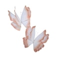 thumbnail image 3 of 2 piezas decoraciones artificiales de mariposa suministros de mariposa artificial para fiestas creativas decorativas para la casa de la casa de la boda naranja, 3 of 8