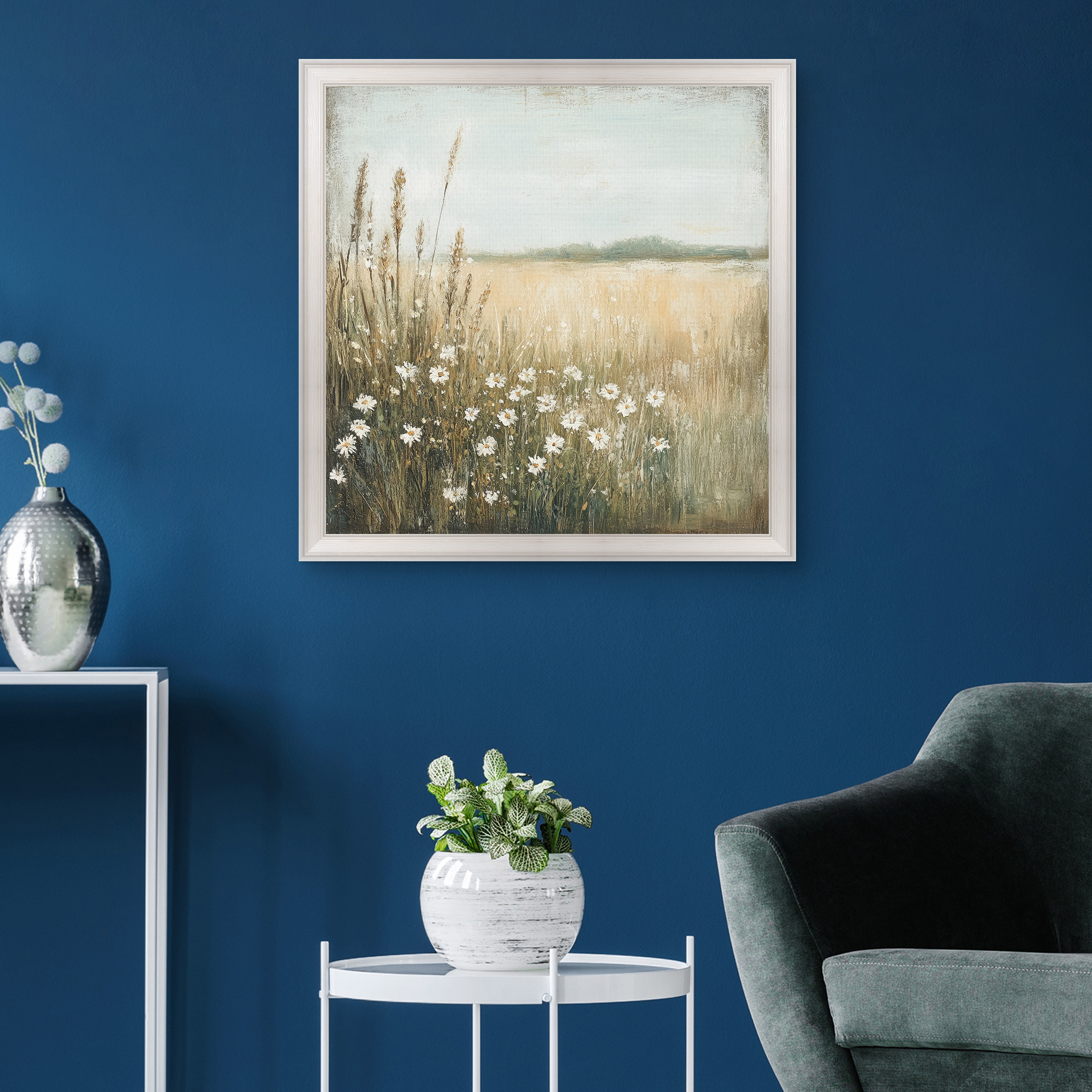 Daisy Dream Framed Canvas