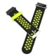 thumbnail image 5 of Correa de silicona de liberación rápida para reloj inteligente Amazfit Falcon de 22 mm, color negro y verde., 5 of 14