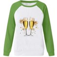 thumbnail image 4 of fheaev Ugly Christmas Sweater for Women Funny Cute Tshirt Christmas Graphics Print Long Sleeve Comfortable Round Neck Holiday Pullover Loose Blouse Top Hoodless Sweatshirts, 4 of 4