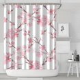 thumbnail image 2 of Waterproof Pioneer Shower Curtain 72x84 Inch Polyester Unique Cute Floral Shower Curtain for Bathroom Hotel Home Decor with 12 Plastic Hooks, 2 of 5