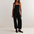 thumbnail image 5 of Sunnin Solid Color Loose Fit Lounge Jumpsuit Casual Everyday Wear, 5 of 6
