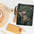 thumbnail image 4 of HELLHERO Sloth Tote Bags with Lightweight Polyester Zipper Pouch with Handle for Textbook Paperbacks School Supplies Book Carrying Case Washable Church Bag, 4 of 8