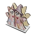 thumbnail image 2 of Halloween Ghost Wooden Tissue Holder, Style C, Cute Festive Tabletop Dispenser and Restaurant Decor, 2 of 7