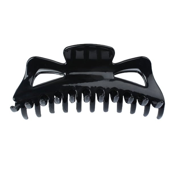 Pinzas grandes para el pelo, pinzas para el pelo, accesorio para el cabello para mujeres y niñas Abanopi Negro