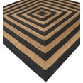 thumbnail image 3 of 7 x 7 Feet Square ( 210 cm x 210 cm ) Natural Jute with Black Scalloped Area Rugs , Home Decor Rugs, 3 of 3