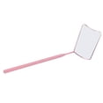 thumbnail image 4 of Miroir de Cils en Acier Inoxydable, Poignée Moletée HD Miroir en Forme de Fan pour la Maison Rose, 4 of 8