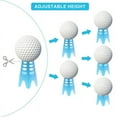 thumbnail image 3 of Golf Simulator Tees,18 Pcs Indoor Golf Mat Tees Plastic Practice , + Short, 3 of 7