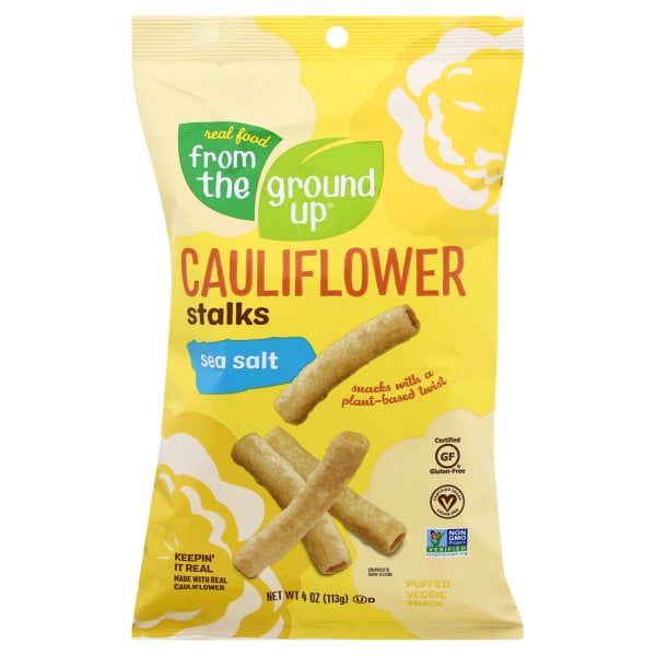 From the Ground Up Cauliflower Stalks Sea Salt 4 oz.