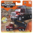 thumbnail image 5 of Matchbox International Workstar 7500 Dump Truck, Working Rigs 10/16, Red, 5 of 5