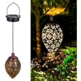 thumbnail image 1 of Bgsha Willstar Hanging Solar Lanterns Waterproof Solar Garden Lights Outdoor LED, 1 of 4