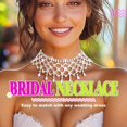 thumbnail image 3 of Rhinestone Chunky Choker Necklace Silver Sparkly Diamond Jewelry for Women, 3 of 5