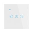 thumbnail image 1 of 1/2/3/4 Gang Blanc Smart WiFi Interrupteur Mural Panneau Tactile, 1 of 1