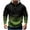 Army Green, variant on qucoqpe Men's Plus Size Hooded Sweatshirt Trendy Gradient Zipper Pullover Hoodie Long Sleeve Casual Workwear Blouse Tops with Pockets
