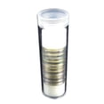thumbnail image 4 of maskred Durable 32mm Ronde Boîtes de Rangement de Pièces de Monnaie Ensemble de 10 Porte-Tubes de Protection Clair 32mm 1Set, 4 of 6