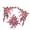Pink, variant on Lynono Co.,Ltd Flower Embroidered Applique Sewing on Polyester Sticker For Jeans Shirt Dress