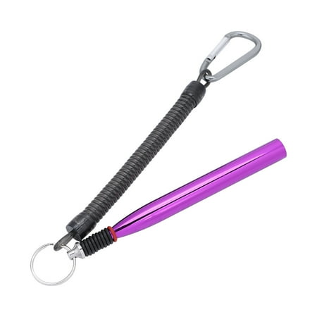 Powodzenia Worm Rig Stick Tool for Soft Baits Fishing Lures Tackle Accessories (Purple 14.5cm*1.3cm)