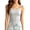 Blue, variant on Women's Built in Bra Pajama Tank Sleeveless Square Neck Layering Top Sleep Cami Lightweight Soft for Summer L