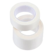 2 Pcs Medical Disinfectant Secure Silk Tapes Pressure Adhesive Tapes (White)
