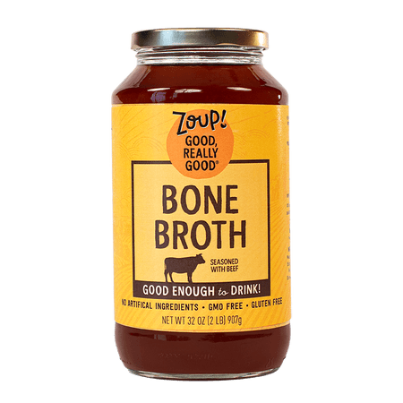 Zoup Non-GMO Bone Broth Beef - 32 oz Pack of 4