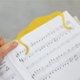 thumbnail image 2 of MasteelfCA 4 Pcs Clips de Partitions en Forme de M Clips de Livres de Musique Acryliques Pinces de Partitions, 2 of 8