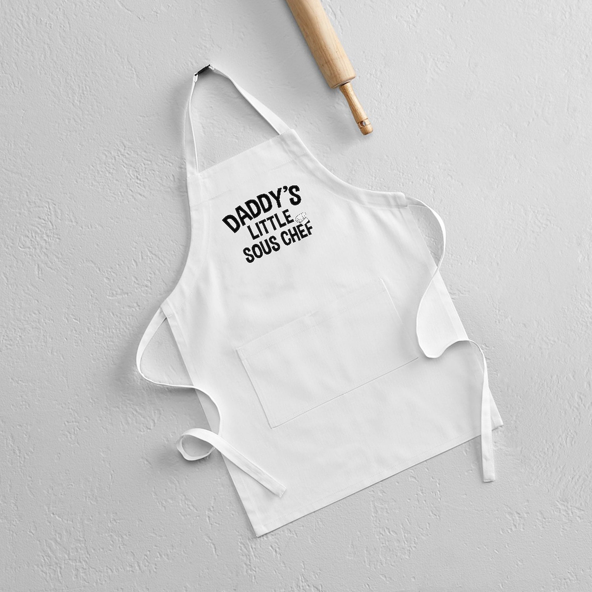 CafePress - Daddys Little Sous Chef - Kids Apron