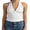 White, variant on LMLYSoH Cute Halter Tops for Women Summer Dot Print V-Neck Going out Tank Tops Backless Shirts for Streetwear