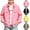 Pink, variant on LTTVQM Girls Boys Button Down Shirt Casual Long Sleeve Collared Comfortable School Uniform Shirts with 2 Pockets Fashion Basic Classic Relaxed Fit Blouse Yellow 7-8 Year