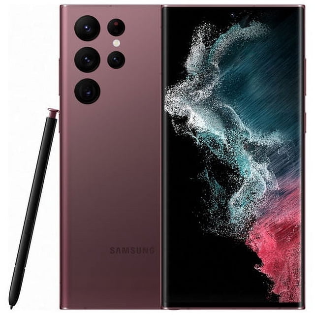 Restored Samsung Galaxy S22 Ultra 5G 128GB Unlocked Smartphone Open Box