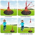 thumbnail image 3 of Rirool Dinosaur Rocket Launcher Toy – Stomp & Launch 6 Foam Rockets Up to 100ft, Outdoor STEM Activity for Kids Ages 3-, 3 of 8