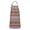 Colorful Geometric Striped, variant on Multicolor Arrow Pattern Apron-Garden Aprons for Women with Pockets-Cotton Linen Waterproof Kitchen Cooking Gardening Aprons Adjustable for Kitchen,Cooking,BBQ and Salon 33x27 Inch