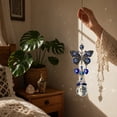 thumbnail image 5 of Donemore Evil Eye Crystal Sun Catcher 1 Pc Hanging Window Prism Pendant for Home Garden Wall Outdoor Car Rainbow Decor Ornament Gift, 5 of 7