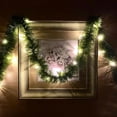 thumbnail image 6 of 16.4 FT Wall Christmas Tree with Lights, Christmas Tree Wall Decoration, Flat Christmas Tree Garland for Wall, Wall Christmas Tree Hanging Decorations for Indoor Wall Decor Save Space, 6 of 7