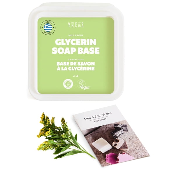 Base de jabón Skin Said Yes 2 lb transparente orgánica vegana