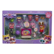 Disney Jr. SuperKitties Su-Purr Wild Deluxe Figure Set, 15-Pieces, Kids Ages 3 and Up