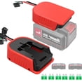 thumbnail image 1 of for Bauer 20V Max Battery Power Wheel Adapter，Power Wheels Battery Converter Kit with Fuses & Wire Terminals, 14AWG Wire, Power Connector for DIY Rc Car Toys, Robotics,Rc Truck, 1 of 10