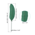 thumbnail image 2 of Uxcell 21cm/8" Feather Ballpoint Pen, 1Pcs Ink Vintage Quill Pen Refined, Green, 2 of 7
