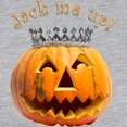 CafePress Jack Me Up Pumpkin Wearing A Crown Women's Baseball T Shirt