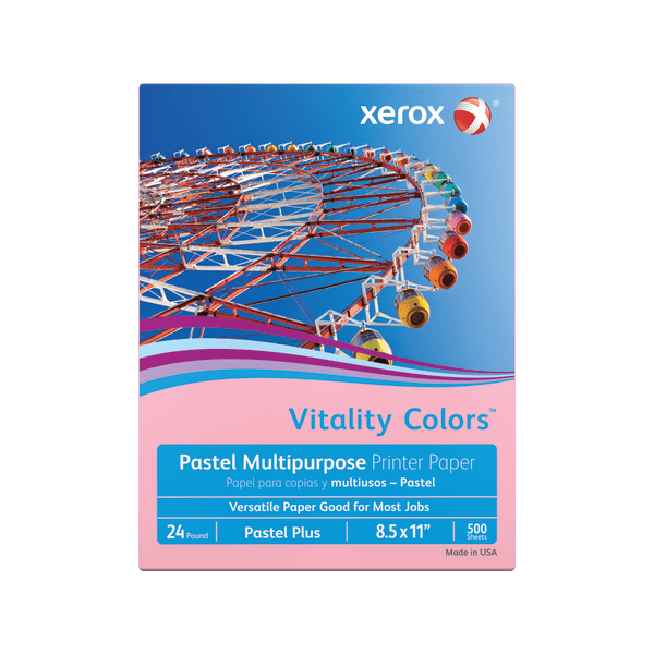 XEROX Vitality 30% Recycled Multipurpose Printer Paper 8 1/2 x 11 White 500 