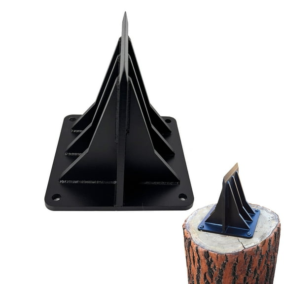 Firewood Kindling Splitter, Wood Splitter - Efficient Manual Mid-Size Log Splitting Wedge Tool, Ideal for Home, Garden, Camping, Fireplace, and Outdoor Use