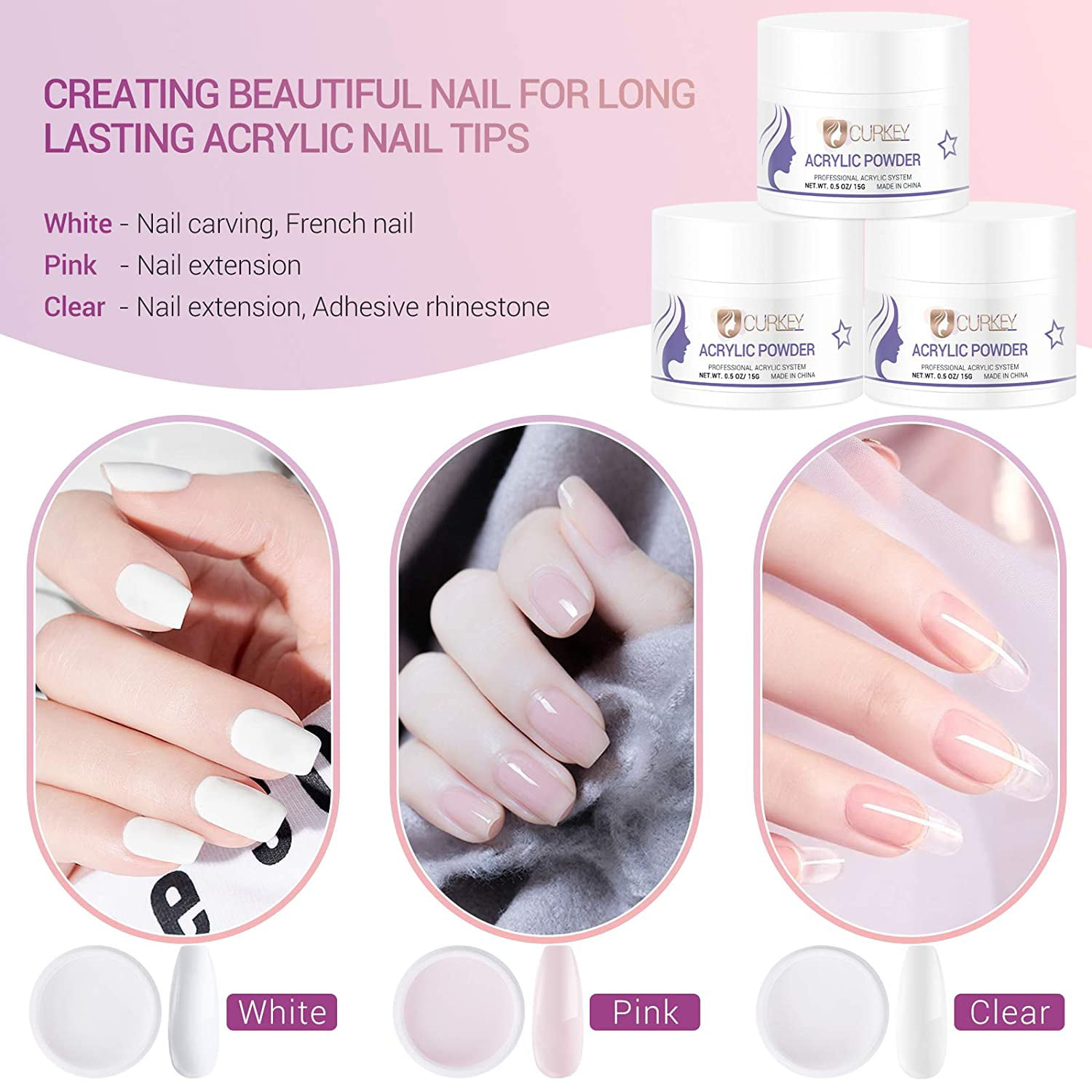 GET WHITER NAILS..60 SECONDS!  White nails, Cup, Liquid measuring cup
