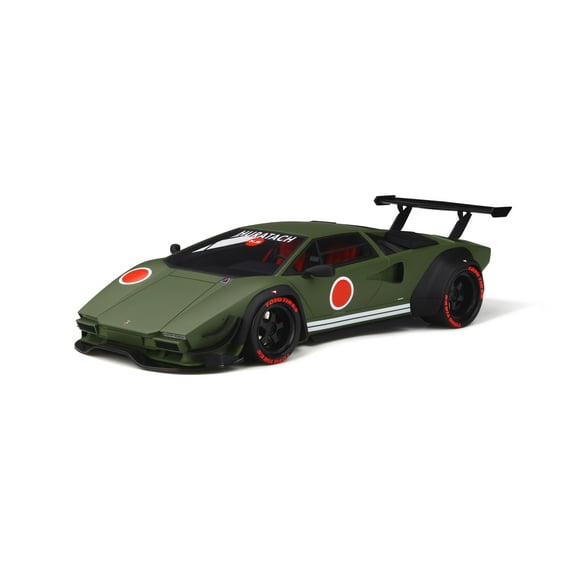 Lamborghini Khyzyl Saleem Huratach Hardtop, Matte Green - GT Spirit GT809 - 1/18 scale Resin Model Toy Car