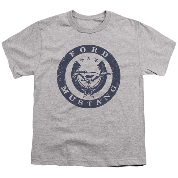 Ford Mustang Lucky Ford Mustang S/S Youth 18/1 T-Shirt Athletic Heather